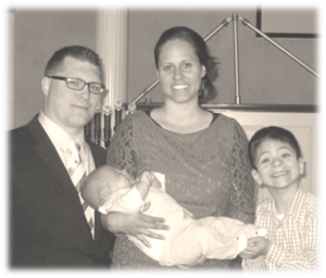 image of robidas family on History of Acts II Ministries page