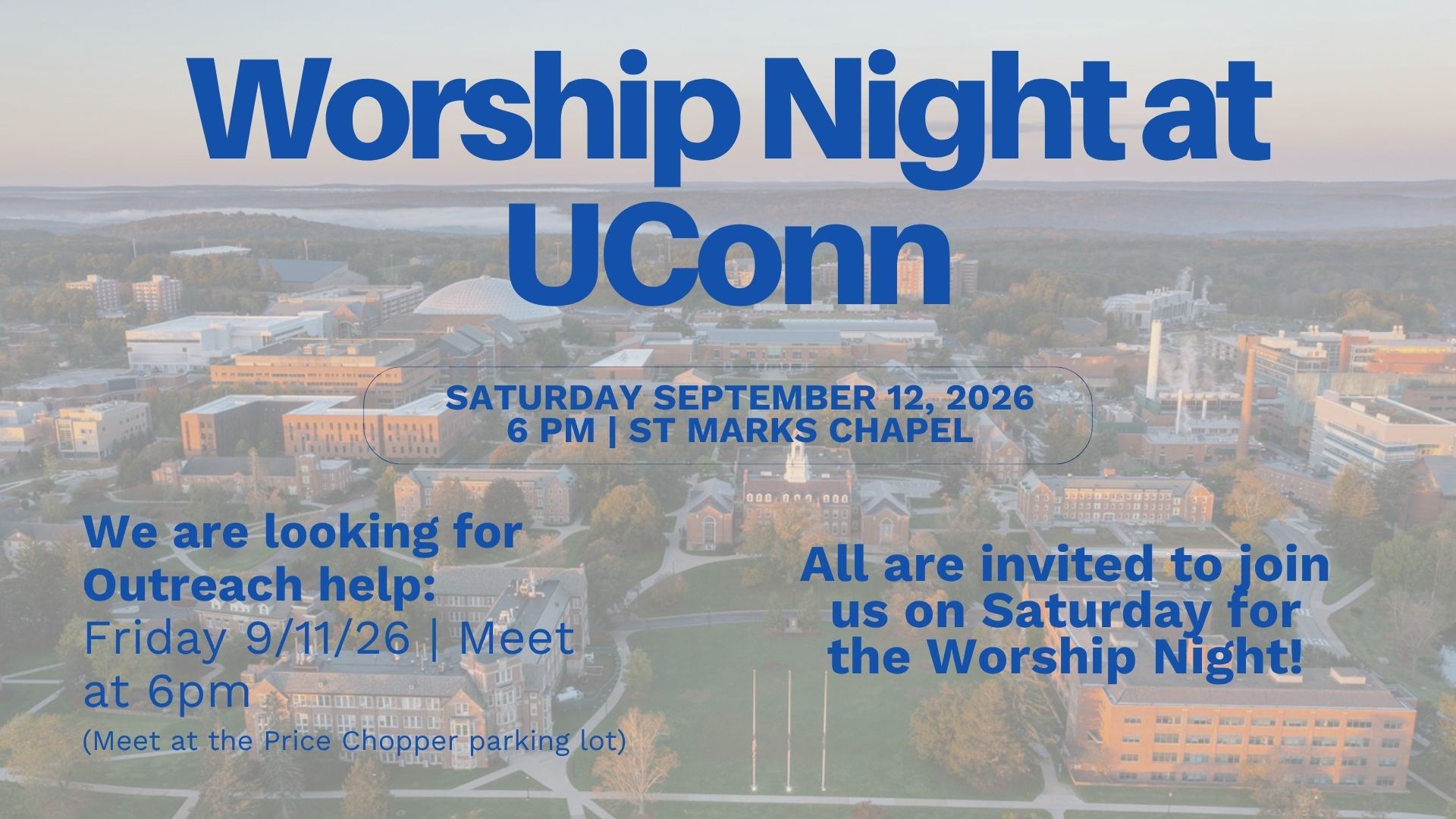 Worship Night at UConn (1)